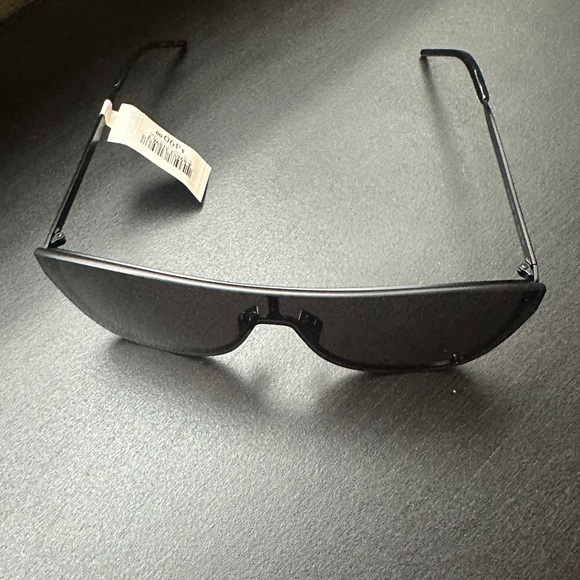 NEW SAINT LAURENT Unisex Black Square Sunglasses Mask SL 1-B from MACY's - Picture 13 of 16